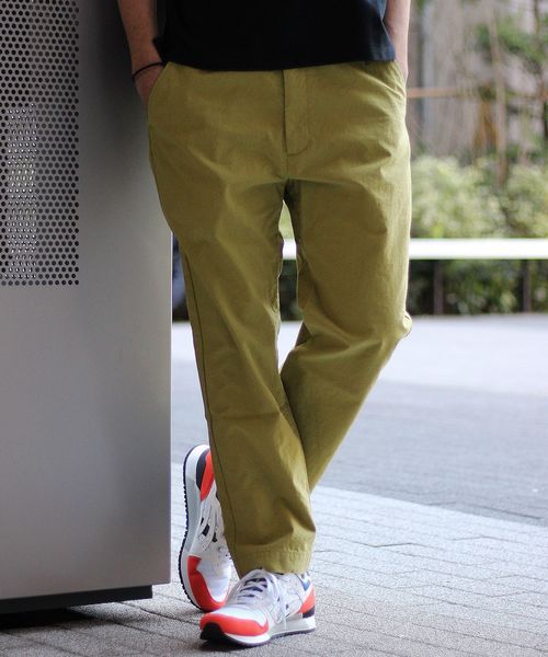 JOURNAL STANDARD relume(ジャーナルスタンダード レリューム)の「【Begin掲載】小松精練 Onibegie オニベジ イージーパンツ#(その他パンツ・メンズ・オリーブ/ベージュ/パープル/キャメル/グレー・L/M)」の12枚目の写真