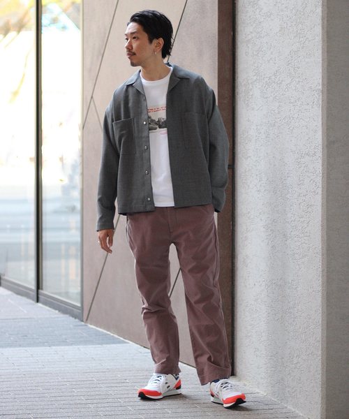 JOURNAL STANDARD relume(ジャーナルスタンダード レリューム)の「【Begin掲載】小松精練 Onibegie オニベジ イージーパンツ#(その他パンツ・メンズ・オリーブ/ベージュ/パープル/キャメル/グレー・L/M)」の10枚目の写真