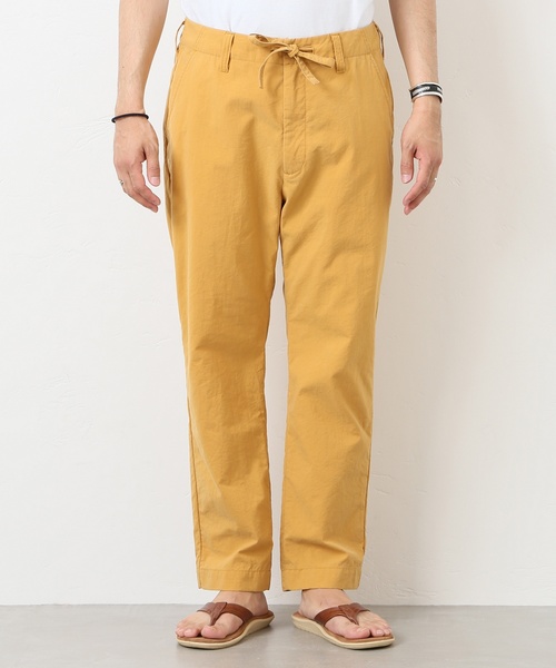 JOURNAL STANDARD relume(ジャーナルスタンダード レリューム)の「【Begin掲載】小松精練 Onibegie オニベジ イージーパンツ#(その他パンツ・メンズ・オリーブ/ベージュ/パープル/キャメル/グレー・L/M)」の16枚目の写真