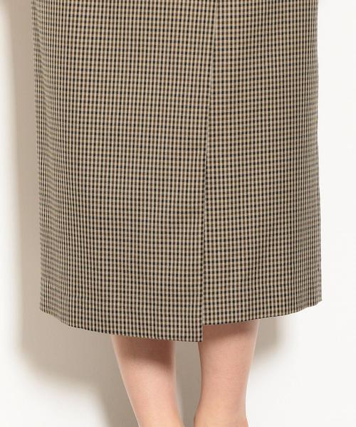 green label relaxing（グリーンレーベルリラクシング）の「FM チェック ラップ タイト スカート（スカート・レディース・その他1・36/38）」の7枚目の写真