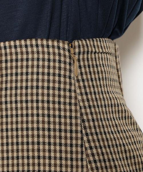 green label relaxing（グリーンレーベルリラクシング）の「FM チェック ラップ タイト スカート（スカート・レディース・その他1・36/38）」の5枚目の写真