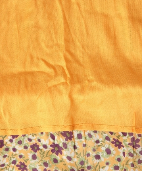 LOWRYS FARM(ローリーズファーム)の「ハナガラティアードスカート 803013(スカート・レディース・ブラウン/グリーン・FREE)」の6枚目の写真