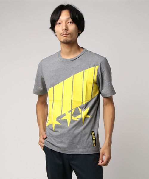 CALVIN KLEIN PERFORMANCE(カルバンクラインパフォーマンス)の「【ブランド公式】PERFORMANCE スタープリント ショートスリーブ Tシャツ(Tシャツ/カットソー・メンズ・グレー/レッド・X-SMALL/MEDIUM/LARGE/X-LARGE)」の7枚目の写真