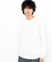 STUDIOUS | 【STUDIOUS】ミラノリブクルーネックニット(ニット/セーター)