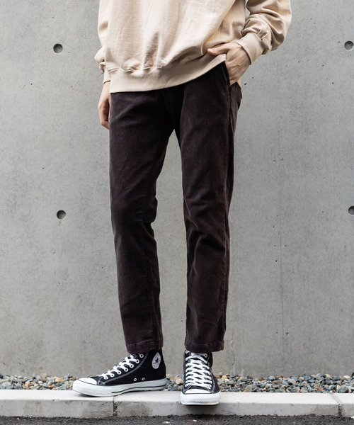 REMI RELIEF（レミレリーフ）の「REMI RELIEF ストレッチ コーデュロイ パンツ（その他パンツ・メンズ・ブラック/ベージュ/ネイビー/ブラウン/グレー/グリーン・M/L/S）」の4枚目の写真