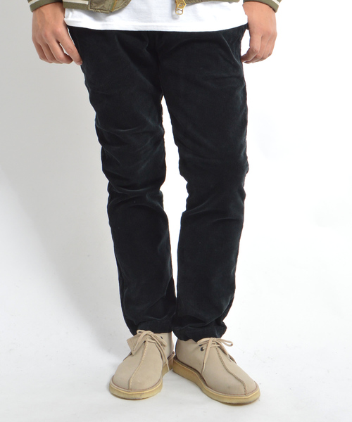 REMI RELIEF（レミレリーフ）の「REMI RELIEF ストレッチ コーデュロイ パンツ（その他パンツ・メンズ・ブラック/ベージュ/ネイビー/ブラウン/グレー/グリーン・M/L/S）」の2枚目の写真