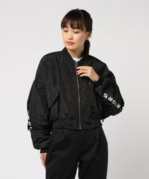 SPIGA | ﾊﾞｯｸ袖ﾛｺﾞPTｼｮｰﾄﾌﾞﾙｿﾞﾝ(ブルゾン)