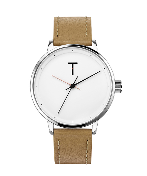 TYLOR(タイラー)の「【TYLOR】 タイラー 40mm レザー ブラック シルバー 革ベルト 腕時計 TLAG(アナログ腕時計)」 WEAR