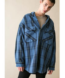 MONKEY TIME | ＜monkey time＞ HEAVY CHECK TWILL OVER SIZED CPO/CPOジャケット(シャツ/ブラウス)