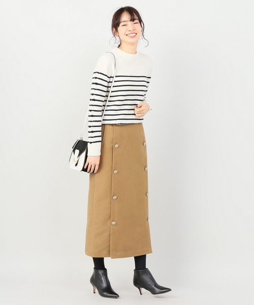 IENA（イエナ）の「ダブルクロスマリンスカート◆（スカート・レディース・ベージュ/アイボリー・40/38/36/34）」の5枚目の写真