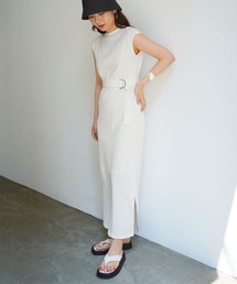 titivate | ﾗｳﾝﾄﾞﾈｯｸﾜｯﾌﾙｶｯﾄｿｰﾜﾝﾋﾟｰｽ(ワンピース)