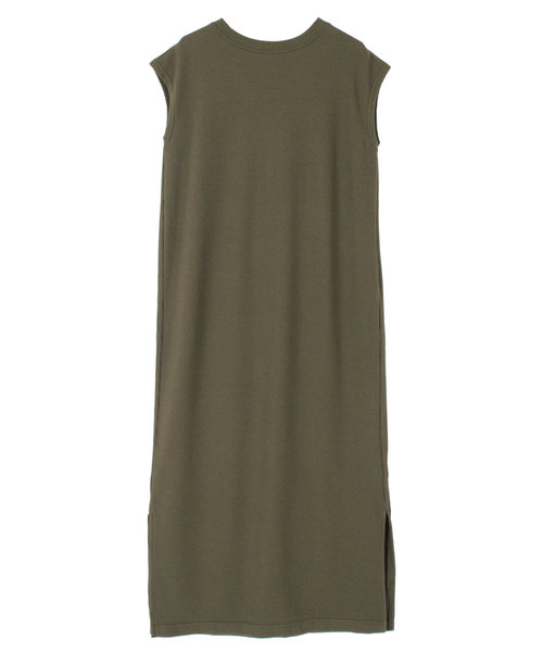 titivate（ティティベイト）の「ﾗｳﾝﾄﾞﾈｯｸﾜｯﾌﾙｶｯﾄｿｰﾜﾝﾋﾟｰｽ（ワンピース・レディース・ブラック/ネイビー/オフホワイト/ブラウン/カーキ/杢グレー・S/M/L）」の5枚目の写真