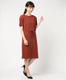 ワイドリブワンピース