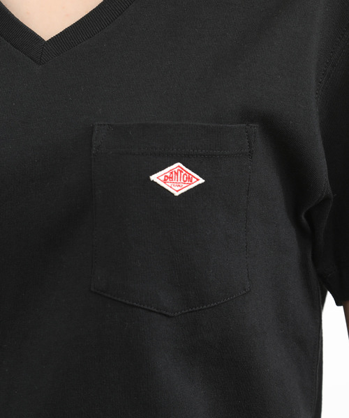【DANTON】VネックTシャツ 【DANTON】VネックTシャツ