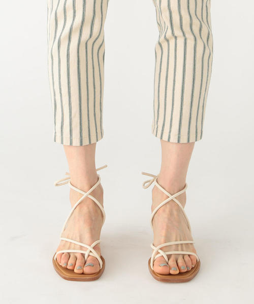 GALERIE VIE(ギャルリー ヴィー)の「リネンコットンストレッチ スリムパンツ(その他パンツ・レディース・ブラウン系その他/オレンジ/グリーン系その他/ベージュ系その他2/ブルー系その他/ブラウン・38/36/34/32/30)」の10枚目の写真