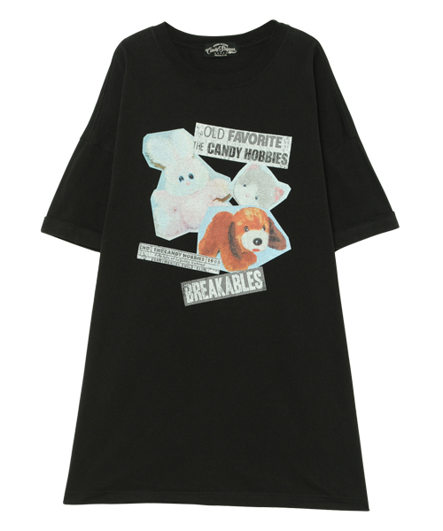 トップス Candy Stripper HELLO KITTYGAL BIG TEE HELLO KITTY】GAL BIG TEE | Candy Stripper（キャンディ