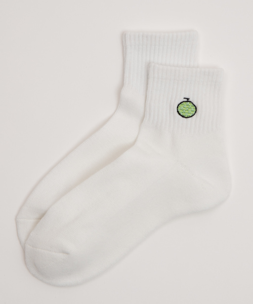 WEGO（ウィゴー）の「WEGO/アンクルパイルフルーツソックス（ソックス/靴下・レディース・その他1/その他2/その他3/その他4/その他5・FREE）」の5枚目の写真