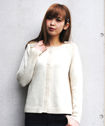 SILAS | SLIT KNIT CARDIGAN(カーディガン/ボレロ)