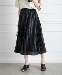 Libby&Rose | メタリックプリーツスカート(スカート)