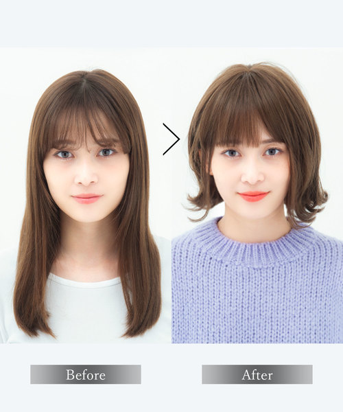 LINEASTORIA（リネアストリア）の「【フルウィッグ・ミディアム】アメリボブ（ウィッグ・レディース・その他1/その他2/その他3/その他4/その他5/その他6/その他7・M）」の14枚目の写真