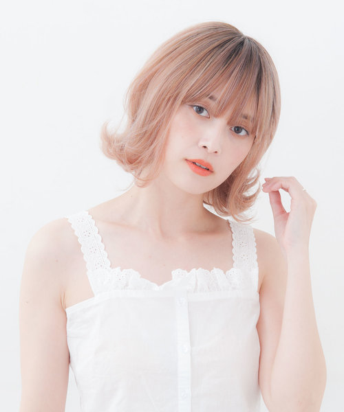 LINEASTORIA（リネアストリア）の「【フルウィッグ・ミディアム】アメリボブ（ウィッグ・レディース・その他1/その他2/その他3/その他4/その他5/その他6/その他7・M）」の3枚目の写真