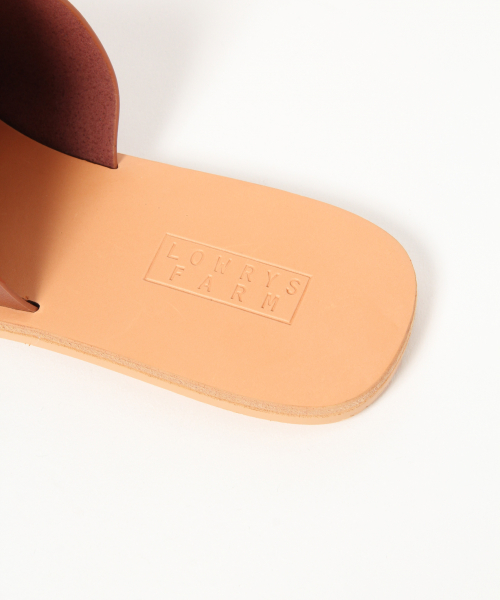 LOWRYS FARM（ローリーズファーム）の「フラットサンダル　841296（サンダル・レディース・ブラック/ブラウン/ベージュ・MEDIUM/LARGE）」の9枚目の写真