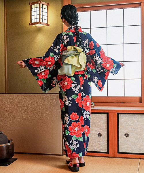 浴衣セット3点 (夏浴衣/帯/下駄) / 2019SS（浴衣）｜Fashion