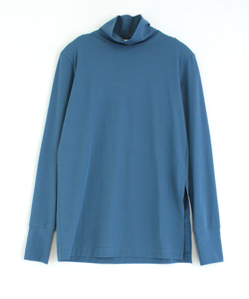 Audition(オーディション)の「M1212 FRESCA Turtle Pull-over(Tシャツ/カットソー・レディース・レッド/ブルー/ブラック・MEDIUM)」の2枚目の写真