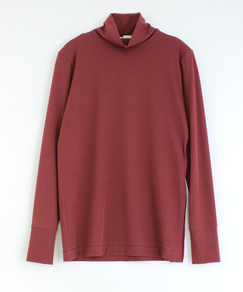 Audition(オーディション)の「M1212 FRESCA Turtle Pull-over(Tシャツ/カットソー・レディース・レッド/ブルー/ブラック・MEDIUM)」の12枚目の写真