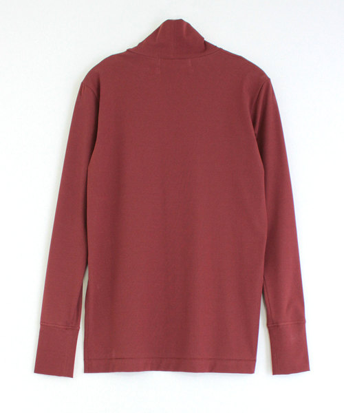 Audition(オーディション)の「M1212 FRESCA Turtle Pull-over(Tシャツ/カットソー・レディース・レッド/ブルー/ブラック・MEDIUM)」の13枚目の写真