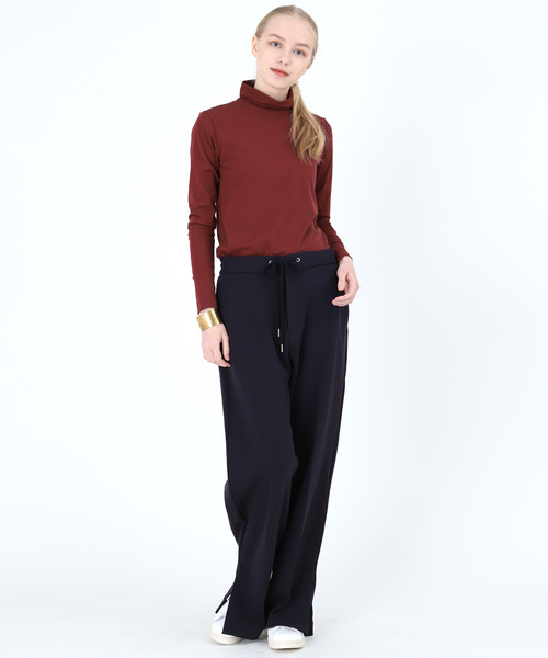 Audition(オーディション)の「M1212 FRESCA Turtle Pull-over(Tシャツ/カットソー・レディース・レッド/ブルー/ブラック・MEDIUM)」の16枚目の写真