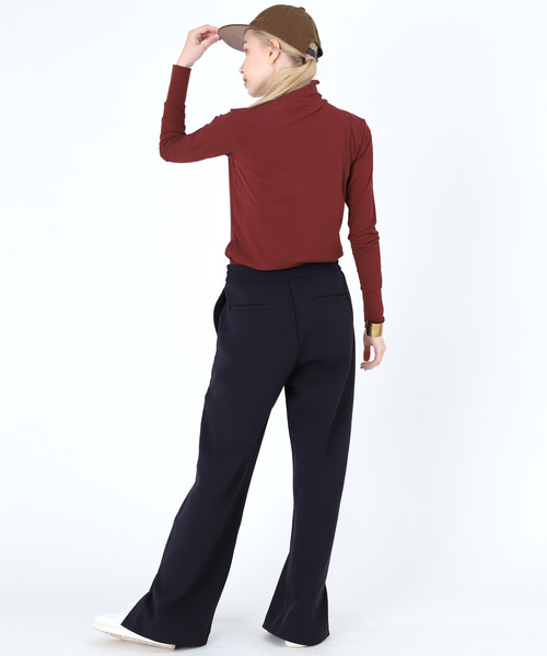 Audition(オーディション)の「M1212 FRESCA Turtle Pull-over(Tシャツ/カットソー・レディース・レッド/ブルー/ブラック・MEDIUM)」の19枚目の写真