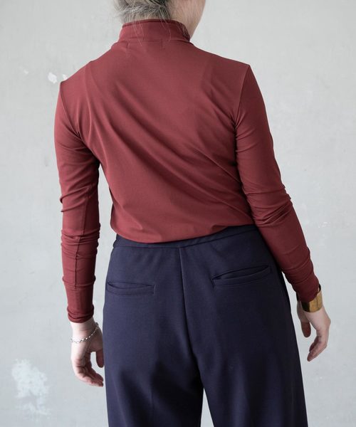 Audition(オーディション)の「M1212 FRESCA Turtle Pull-over(Tシャツ/カットソー・レディース・レッド/ブルー/ブラック・MEDIUM)」の20枚目の写真