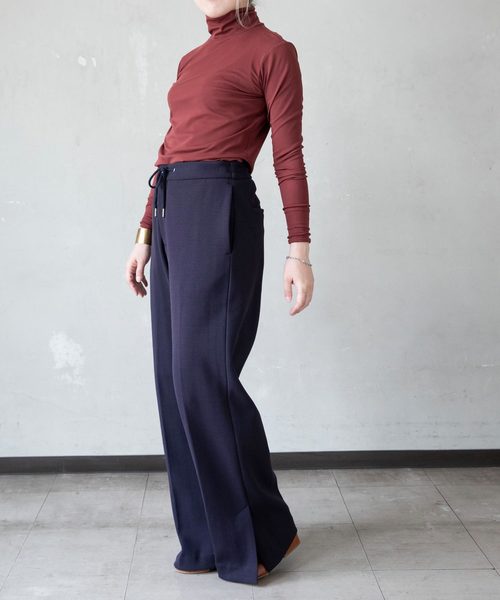 Audition(オーディション)の「M1212 FRESCA Turtle Pull-over(Tシャツ/カットソー・レディース・レッド/ブルー/ブラック・MEDIUM)」の21枚目の写真