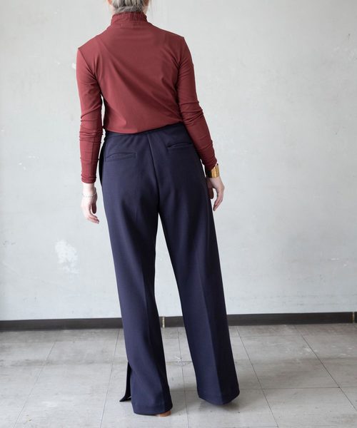 Audition(オーディション)の「M1212 FRESCA Turtle Pull-over(Tシャツ/カットソー・レディース・レッド/ブルー/ブラック・MEDIUM)」の22枚目の写真