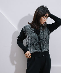 MARECHAL TERRE | オパールプリントカーディガン(カーディガン/ボレロ)