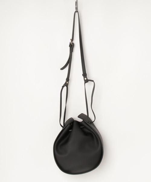 PARKS TOKYO SELECT（パークストウキョウセレクト）の「ﾗｳﾝﾄﾞｷﾝﾁｬｸBAG（ショルダーバッグ・レディース・ブラック/アイボリー/キャメル・FREE）」の10枚目の写真