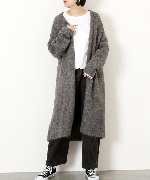 journal standard L'essage(ジャーナルスタンダードレサージュ)の「ワイドコールフロントタックパンツ(その他パンツ・レディース・チャコールグレー/ホワイト/ブルー・36/38)」の12枚目の写真