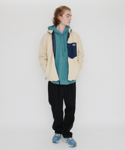 Levi's（リーバイス）の「Levi's/リーバイス FLEECE JACKET ECRU（ブルゾン・メンズ・マルチ・M/L/S/XL）」の5枚目の写真
