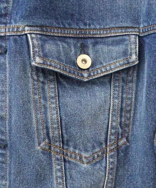 AMERICAN HOLIC(アメリカンホリック)の「デニムビッグGジャン *(デニムジャケット・レディース・インディゴブルー・FREE)」の3枚目の写真