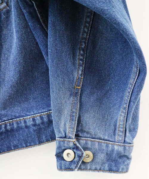 AMERICAN HOLIC(アメリカンホリック)の「デニムビッグGジャン *(デニムジャケット・レディース・インディゴブルー・FREE)」の4枚目の写真