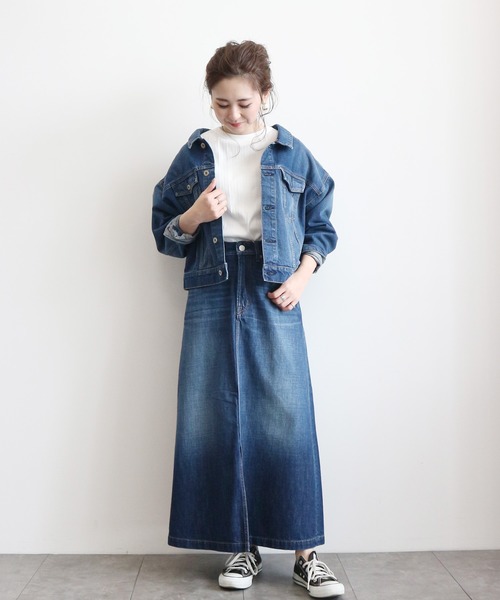 AMERICAN HOLIC(アメリカンホリック)の「デニムビッグGジャン *(デニムジャケット・レディース・インディゴブルー・FREE)」の9枚目の写真