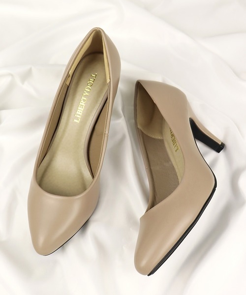 LibertyDoll（リバティードール）の「Liberty Doll / ポインテッドトゥ8cmピンヒール走れる美脚パンプス(5314)（パンプス・レディース・その他1/アイボリー/モスグリーン/レッド/シルバー/ゴールド/ブラック/ホワイト/ベージュ/ダークブラウン/ネイビー/ブラウン/グレー/ベージュ系その他/ブラウン系その他/キャメル/シルバー系その他/レオパード/ゴールド系その他/ワイン/パイソン/ホワイト系その他2/ブラック系その他3/ブラック系その他4/ブラック系その他5/ブラック系その他6/ブラウン系その他2/ベージュ系その他2/マスタード/ブルー系その他/ブラック系その他/ホワイト系その他/ブラック系その他2/グレー系その他/ピンク/オレンジ/ロイヤルブルー/ライトブルー/グリーン系その他/ブルー系その他2/ピンクベージュ/ピンク系その他/イエロー系その他/ホワイト系その他3/パープル/グレイッシュベージュ/チェック/ライトグリーン/サックスブルー/その他/ベージュ系その他3/その他2/ピンクゴールド/ブラック系その他7/ゴールド系その他2/シルバー系その他2/ゼブラ・SS/S/L/XL/XS/XXL/LL/M）」の22枚目の写真