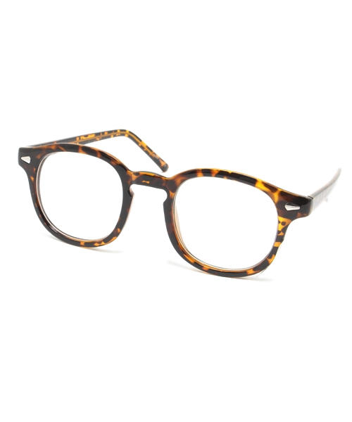 CIAOPANIC（チャオパニック）の「【Ciaopanic】ボストンフレーム眼鏡（メガネ・レディース・ブラック/ブラウン・FREE）」の2枚目の写真