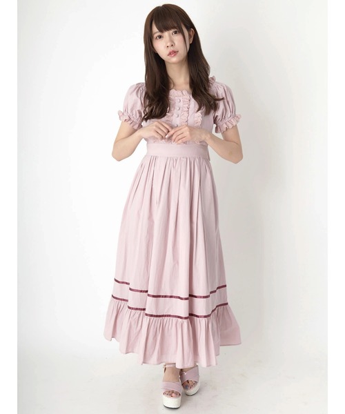 Ank Rouge アンクルージュ の Romanticロングワンピース ワンピース Wear