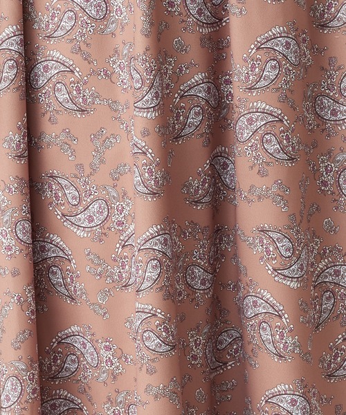 natural couture(ナチュラルクチュール)の「ペイズリー落ち感ギャザースカート(スカート・レディース・ブラウン系その他/グリーン系その他/ピンク系その他・FREE)」の7枚目の写真