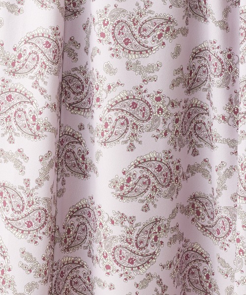 natural couture(ナチュラルクチュール)の「ペイズリー落ち感ギャザースカート(スカート・レディース・ブラウン系その他/グリーン系その他/ピンク系その他・FREE)」の15枚目の写真