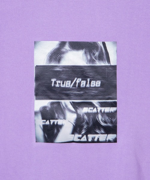 WEGO（ウィゴー）の「WEGO/ガールフォトビッグシルエットプルオーバー（スウェット・メンズ・ホワイト/ブラック/ベージュ/ライトパープル・MEDIUM/LARGE）」の18枚目の写真