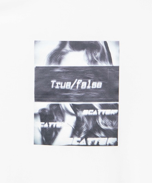 WEGO（ウィゴー）の「WEGO/ガールフォトビッグシルエットプルオーバー（スウェット・メンズ・ホワイト/ブラック/ベージュ/ライトパープル・MEDIUM/LARGE）」の19枚目の写真