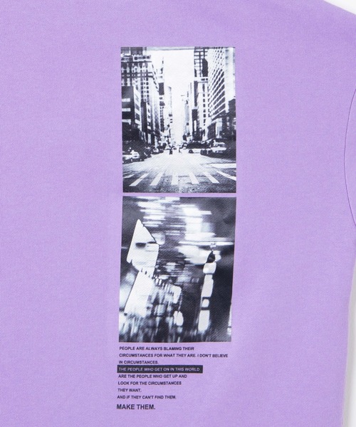 WEGO（ウィゴー）の「WEGO/ガールフォトビッグシルエットプルオーバー（スウェット・メンズ・ホワイト/ブラック/ベージュ/ライトパープル・MEDIUM/LARGE）」の22枚目の写真